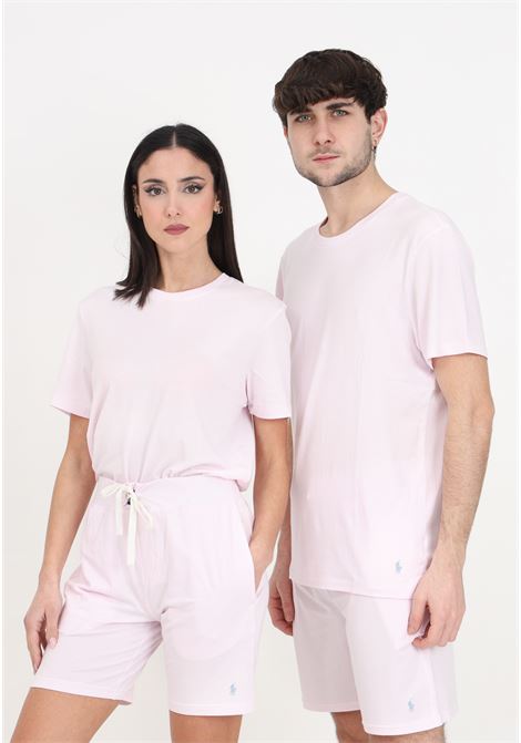 Pink men's and women's t-shirt with logo RALPH LAUREN | 714931651002DECO PINK